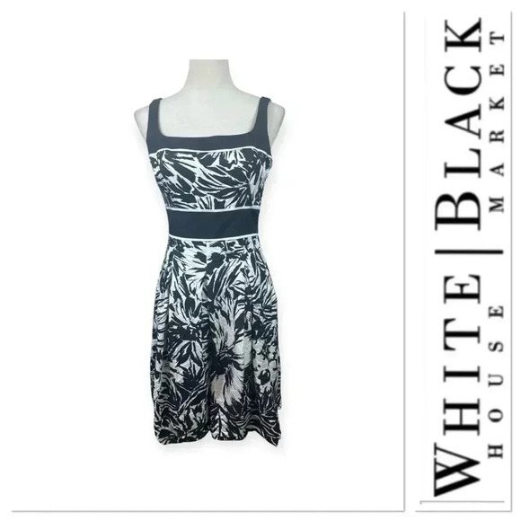 White House Black Market Dresses & Skirts - White House Black Market silk dress size 4
